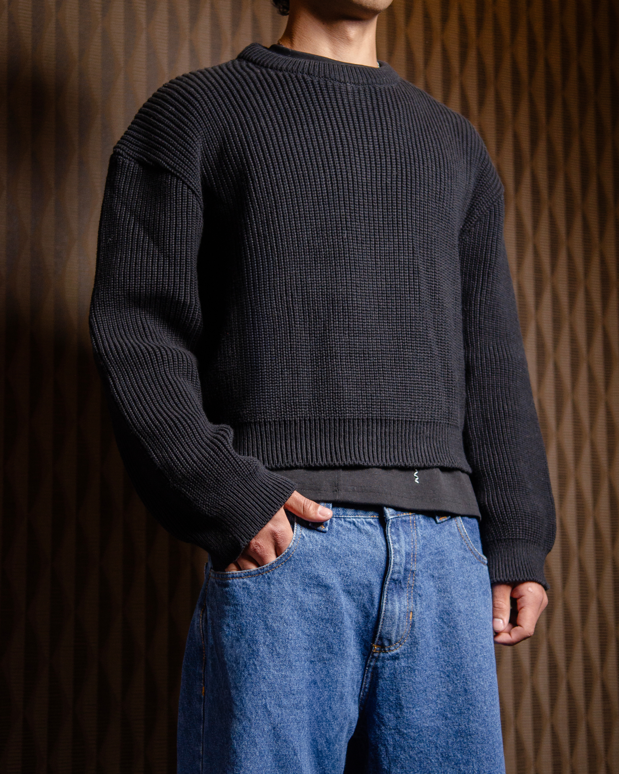 PUNTO KNIT NEGRO