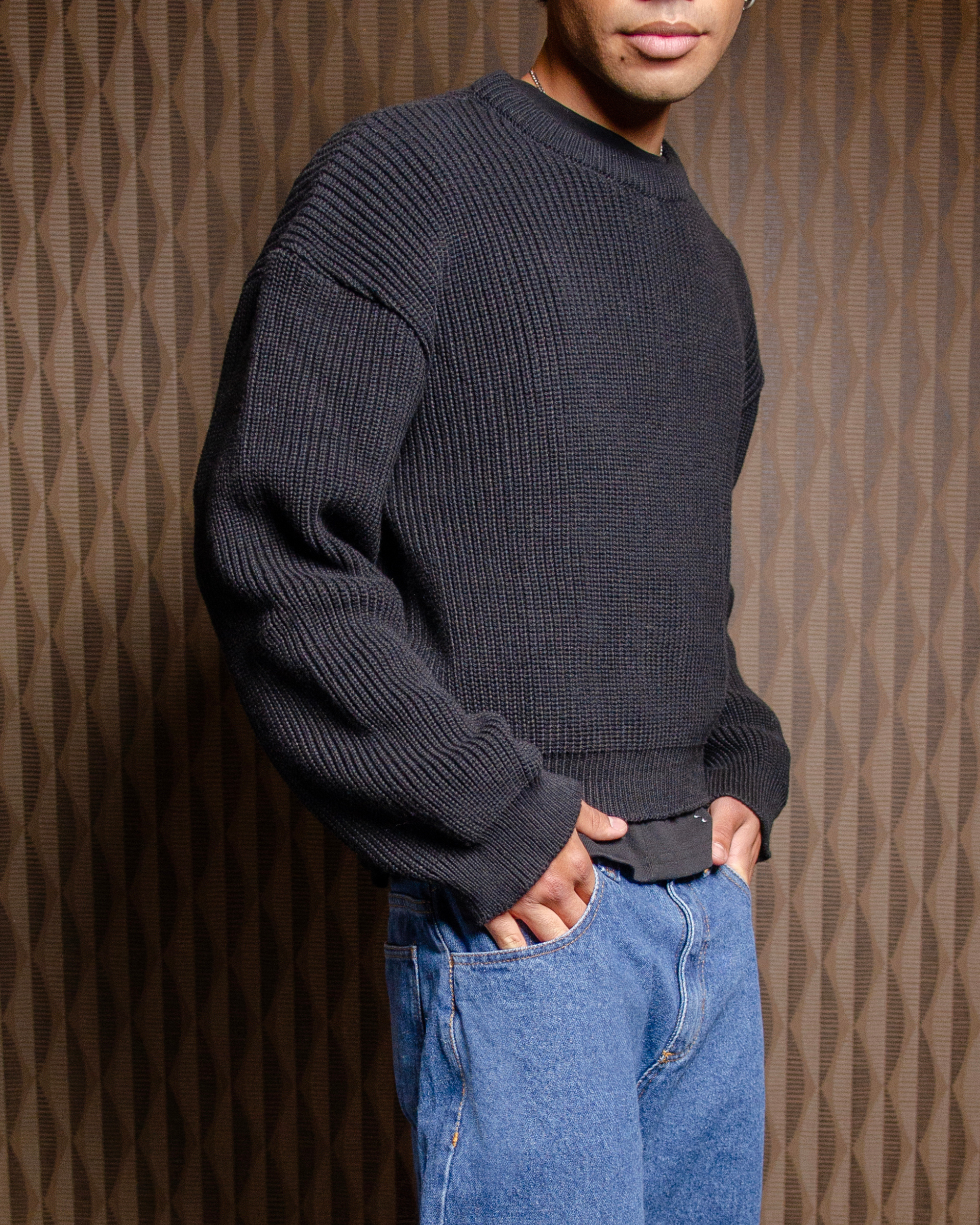 PUNTO KNIT NEGRO